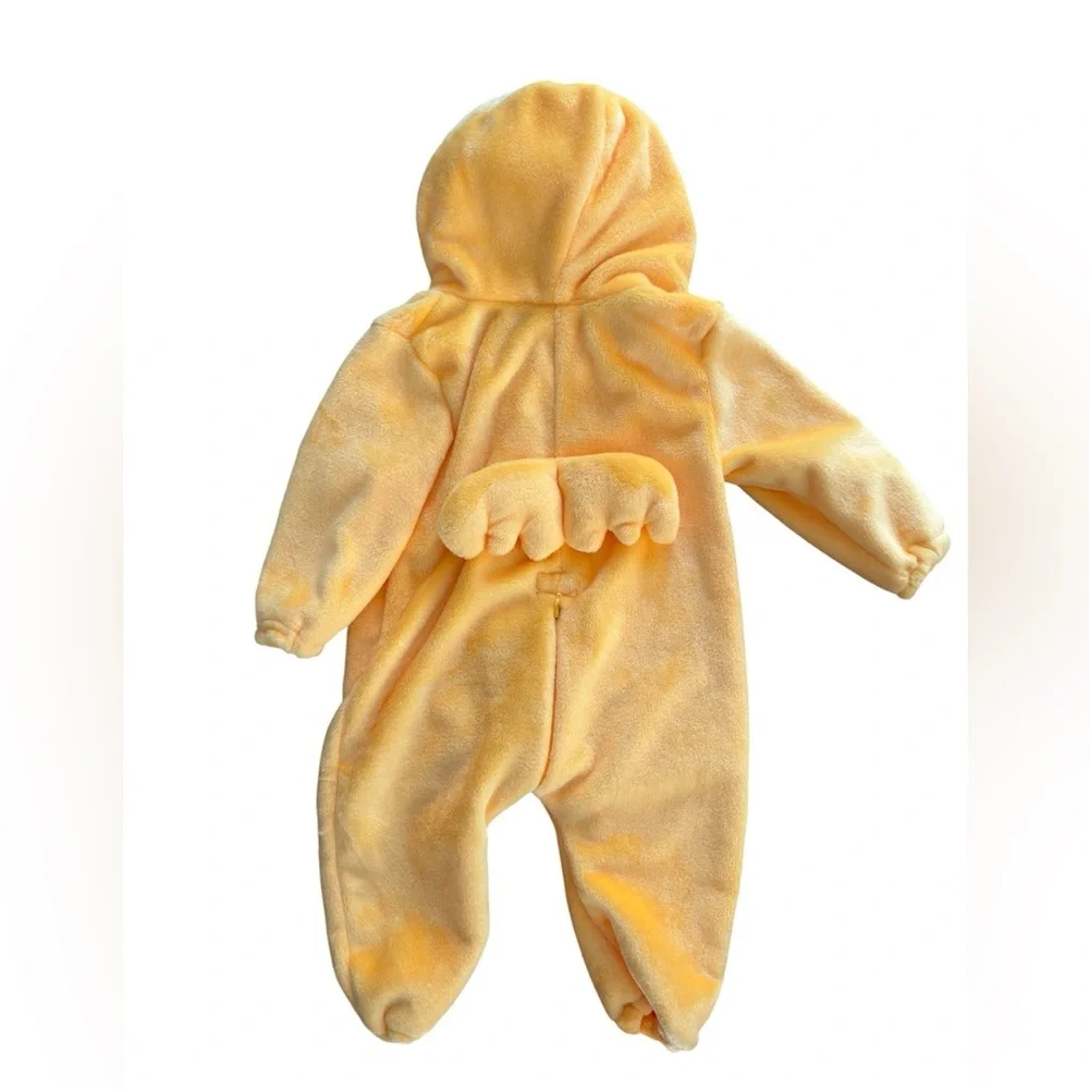 ❤️ Baby Duck Hooded Fleece Costume Onesie 9-12M NWOT